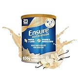 Ensure NutriVigor Vanille Shake – 1 x 850 g – Nahrungsergänzungsmittel mit CaHMB, Proteinen und 27 Vitaminen und Mineralstoffen – Für eine gesunde, ausgewogene Ernährung