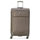 DELSEY PARIS - Helium DLX - Koffer groß weich dehnbar - 83x50x33cm - 123 litres - XXL - Schwarz