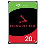 Seagate IronWolf Pro 20TB, NAS interne Festplatte 3.5 Zoll, 7200 U/Min, CMR, 256 MB Cache, SATA 6 GB/S, inkl. 3 Jahre Rescue Service, Modellnr.: ST20000NTZ01