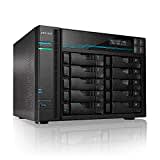 Asustor Lockerstor 10 AS6510T Netzwerkspeicher Gehäuse Quad Core 2.1GHz 8GB DDR4 RAM M.2 NVMe SSD Cache