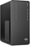 HP Desktop PC | AMD Ryzen 5 5600G | 16 GB DDR4 RAM | 512 GB SSD | AMD Radeon-Grafikeinheit | Windows 11 Home | Schwarz