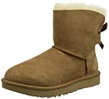 UGG Damen Mini Bailey Bow Evergreen CLASSIC BOOT, Chestnut, 38 EU