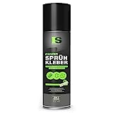 Spraytive 1 x 500ml Power Sprühkleber: Für Textilien, Vlies, Schaumstoff, Leder, Dachhimmel, Teppich, Papier & mehr - Stark permanent haftend mit variabler Sprüheinstellung