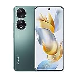 HONOR 90 Smartphone 5G 12GB 512GB, AMOLED 6.7" bei 120 Hz, 200 MP Hauptkamera, 5000mAh Akku, Android 13, Dual SIM, NFC, (ohne Ladegerät) Grün