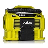 Baricus Hybrid-Kompressor 12V / 18V / 220-230V - max. Betriebsdruck 11 Bar - Saug- und Pumpfunktion - B-Ware (Ohne: Akku & Ladegerät)