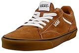 Vans Seldan Herren Sneaker, Suede Gum Brown, 46 EU