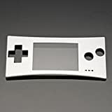 C-FUNN Ersatz Front Schalen Abdeckung Gehäuseteil Für Nintendo Gameboy Micro Gbm - Silber