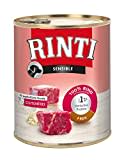 Rinti Hundefutter Sensible Rind & Reis 800 g, 12er Pack (12 x 800 g)