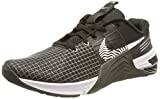 Nike Damen W Metcon 8 Sneaker, Black/White-DK Smoke Grey-Smoke Grey, 38 EU