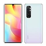 Mi Note 10 Lite Smartphone 6GB 64GB Qualcomm® Snapdragon™ 730G Processor AI Quad Kamera 6.47″ 3D Curved AMOLED Display 5260 mAh typ NFC Weiß