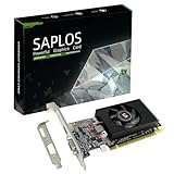 SAPLOS Geforce GT 610 Grafikkarte, 2GB DDR3 64-bit, VGA HDMI, Low Profile grafikkarte, PCI Express x16, DirectX 11