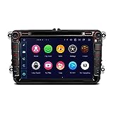 XTRONS 8 Zoll Android 12 Autoradio Octa Core 8+128 QLED 1280 * 720 IPS Bildschirm Eingebauter CarAutoPlay Android Auto 4G LTE ROHM DSP Optional OBD DVR DAB+ TPMS Für VW Skoda SEAT