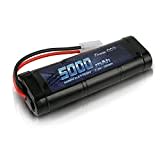 Gens ace 7,2V RC Batterie NiMH Akku 6S 5000mAh 50C mit TMY Stecker für LKW RC Auto Flugzeug Hubschrauber Boot LKW Auto