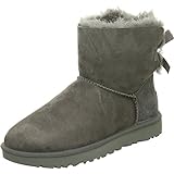 UGG Damen Mini Bailey Bow Ii Classic Boot, Grau, 38 EU