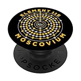 Element 115 Atomic Number Ununpentium Anti Gravity Moscovium PopSockets Klebender PopGrip