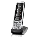 Gigaset C430H Schnurlostelefon (4,6 cm (1,8 Zoll) TFT-Farbdisplay, Dect-Telefon, Freisprechen) schwarz/silber