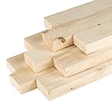 MyTimber® Holzlatten als Bauholz Dachlatten | Holz zum selber bauen | 3 x 5cm breit| Kantholz 2m lang | Holzlatte für als Konstruktionsholz für dein DIY-Projekt (3x5cm | 10 Stück)