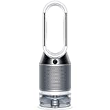 Dyson Pure Humidify Cool Luftreiniger, Luftbefeuchter und Ventilator mit Filtrationssystem, Wassertank und Fernbedienung, geeignet Reinigungsabdeckung Befeuchtungsabdeckung, Weiss/ Silber