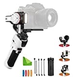 Zhiyun Crane M3 3-Achsen Handheld Gimbal Stabilisator für Canon Sony Nikon Fujifilm Panasonic GoPro iPhone Sumsang Spiegellose Kameras Smartphone und Action Kamera