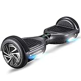 6,5" Premium Hoverboard Bluewheel HX310s - Deutsches Qualitätsunternehmen - Bluetooth Lautsprecher - Starker Dual Motor - LED - Elektro (Carbon)