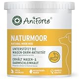 AniForte Heilmoor für Hunde 1,2kg – Verbessert die Kotbeschaffenheit, Verdauung, Immunsystem, Magen-Darm-Aktivität, Appetit Anregung – Naturmoor Heilerde für Hunde mit hoher Akzeptanz