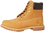 Timberland Damen 6 Zoll Premium wasserdicht Stiefel, Gelb (Wheat Nubuck), 37 EU