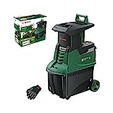 Bosch Turbinenhäcksler AXT 25 TC (2.500 W; geeignet für Holz und harte Gartenabfälle; inklusive Gartenhandschuhe; integrierte Fangbox 53 l; in Karton) – Amazon Edition