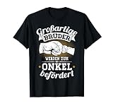 Großartige Brüder werden zum Onkel befördert - Geburt Bruder T-Shirt