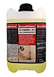 Cleanprince 5 Liter Schimmel - Ex Chlorreiniger | Schimmelex Schimmelentferner chlorhaltig Schimmelstop Schimmelex Stockflecken Grünspan Schimmelpilze Kältebrücke Reiniger Schimmelreiniger