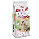 Panzi GetWild - Trockenfutter für erwachsene Hunde - Lamm + Reis + Apfel - hypoallergenic - 15kg