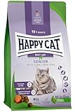 Happy Cat 70615 - Senior Weide Lamm - Katzen-Trockenfutter für Katzensenioren ab dem 8. Lebensjahr - 4 kg Inhalt