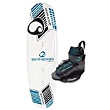 SPINERA Good Lines Wakeboard Set - Wakeboard mit 3 Stage Rocker und Einstellbarer Bindung