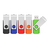 KEXIN USB Stick 3.0 32GB Speicherstick USB 5 Stück USB 3.0 Stick Datanstick 32 GB USB-Flash-Laufwerk High Speed USB Flash Drive Memory Stick Mehrfarbig 5er Pack USB Stick Set