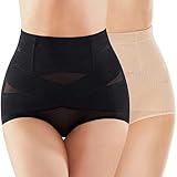 SIMIYA Damen Shapewear Unterhose Bauchweg Miederhose hoher Taille Unterwäsche Bauchkontrolle Miederpant weicher und bequemer Body Shaper für Frauen