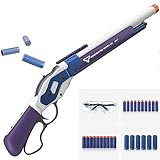 M887 Commander RD-6 Blaster, Soft Foam Bullet Blaster Toy, Colliford Toy Gun, Soft Bullet Shot Toy, Foam Blaster with Shell Ejecting, Foam Dart Blaster