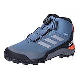 adidas Terrex Winter Mid BOA RAIN.RDY Hiking Shoes Wanderschuhe, Wonder Steel/Grey/semi Impact orange, 40 EU