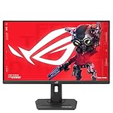 ASUS ROG Strix XG27UCG - 27 Zoll 4K UHD Gaming Monitor - Dual-Modus 4K bei 160 Hz FHD bei 320 Hz, 1ms GtG, G-Sync, FreeSync, AdaptiveSync, ELMB, HDR - FastIPS Panel, 16:9, DP, HDMI, 15W USB-C, ergon