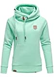 REPUBLIX Damen Kapuzenpullover Sweatjacke Pullover Hoodie Sweatshirt RD-001 Mint M