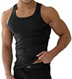 normani 4 x Classics Herren Tank Top Slimfit Rundhals 100% gekaemmte Baumwolle - HighestStandard - Einlaufvorbehandelt Größe 7=M