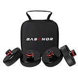 BASENOR Tesla Model 3 Y S X Jack Pad Lifting Pucks Jack Lift Pad Adapter Tool mit Aufbewahrungskoffer 2019-2024(schützt Batterie und Chassis) (4 Packungen) Zubehör