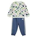 adidas Baby Infants Essentials Allover Printed Jogger Set JUGEND-/BABY-JOGGER, crystal jade/preloved ink,