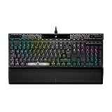 CORSAIR K70 MAX RGB Magnetisch-Mechanische Kabelgebundene Gaming-Tastatur - Einstellbare MGX-Schalter - PBT Double-Shot-Tastenkappen - iCUE-Kompatibel - PC, PS5, PS4, Xbox - QWERTZ DE - Stahlgrau