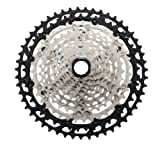 Shimano Unisex – Erwachsene XT Kassettenzahnkranz, Silber,Schwarz, 12-Fach