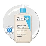 CeraVe SA Glättende Reinigung für Gesicht und Körper, Für trockene, raue und unebene Haut, Mit Hyaluron, Salicylsäure und 3 essenziellen Ceramiden, 562 ml