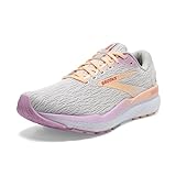 Brooks Damen Ghost 16 Sneaker, White Grey Orchid, 36.5 EU