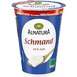 Alnatura Schmand SAUERRAHM Sour Cream 200 g