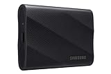 Samsung Portable SSD T9, 4 TB, 2.000 MB/s Lesen, 2.000 MB/s Schreiben, USB 3.2 Gen.2x2, Externe Festplatte für professionelle Anwender, Kompatibel mit Mac, PC, Smartphone und 12K Kameras, MU-PG4T0B/EU