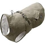 HUNTER UPPSALA TREND Hundemantel, Parker, mit Baumwolle, gefüttert, 60, khaki