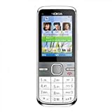 Nokia C5-00 Handy (5,6 cm (2,2 Zoll) Display, 5 Megapixel Kamera, HSDPA, A-GPS) weiß