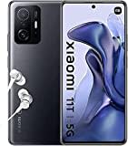 Xiaomi 11T Pro 5G Smartphone + Kopfhörer (8+128GB, 6.67" 120Hz AMOLED-Display und Dolby Vision, 108MP in Profiqualität, Qualcomm Snapdragon 888, 120W Hyper Charge) Grau - Exklusiv bei Amazon